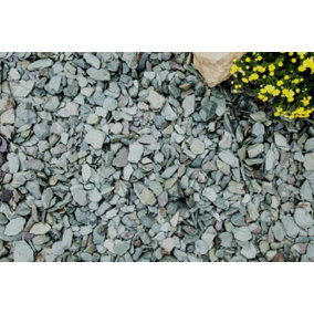 Emerald Slate Chippings 20mm - 25 Bags (500kg)