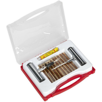 Emergency Tubeless Tyre Puncture Repair Kit for Cars and Vans