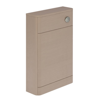 Emery Textured Grey Back to Wall Toilet WC Unit (H)805mm (W)550mm