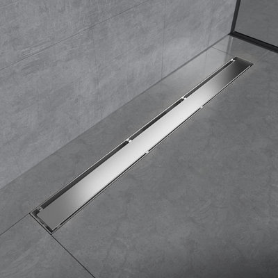 EMKE 2 in 1 Linear Shower Drain 800mm, 304 Stainless Steel Floor Drain Invisible with Odor Stop and Hair Strainer Price Comparisons | Compare The Build