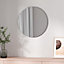 EMKE Bathroom Mirror 50CM Frameless Wall Mounted Round Mirror