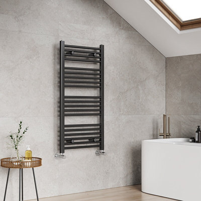 EMKE Central Heating Towel Rails Heated Towel Rail Bathroom Radiator ...