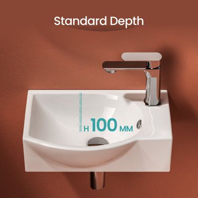 EMKE Oval Countertop Wash Basin 41.5 X 33.5 X 13 Cm Ceramic Bathroom
