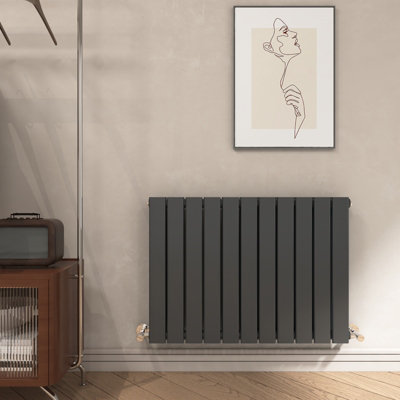 EMKE Double Flat Panel Central Heating Radiator High Heat Output ...