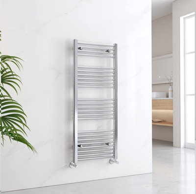 EMKE Heated Towel Rail Ladder Warmer Heating Bathroom Towel Radiator ...