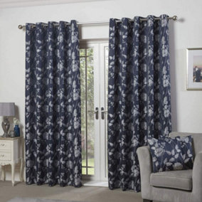 Emma Barclay Butterfly Meadow Eyelet Curtains