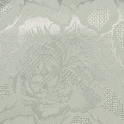 Emma Barclay Damask Rose Tablecloth, White, 50 x 70 Inch