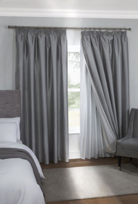 Emma Barclay Three Pass Blackout Pencil Pleat Curtain Liners