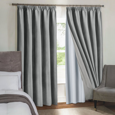 Emma Barclay Three Pass Blackout Pencil Pleat Curtain Liners