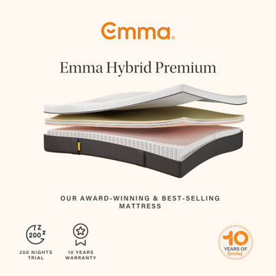 Emma Hybrid Premium Mattress King Size
