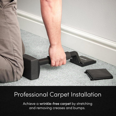 Emperial Carpet Stretcher - Universal Fit Carpet Knee Kicker, Carpet Fitting Tool with Padded Kicker and Gripper