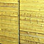 Empire 1000 Pent 8x3 pressure treated tongue and groove wooden garden shed Door Left (8' x 3' / 8ft x 3ft) (8x3)