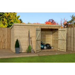Empire 4000  Pent 9x4 double door right