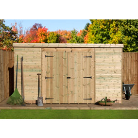 Empire 5000  Pent 12x6 double door centre