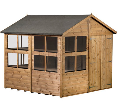 Empire Apex Potting Shed 8x8 Double Door