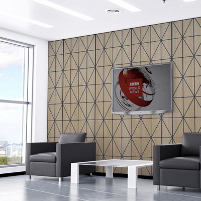 Empire Decorative Oak Wood Wall Panel 240cm x 60cm | DIY at B&Q