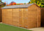 Empire Modular Apex 6x16 dipped treated tongue and groove wooden garden shed double door (6' x 16' / 6ft x 16ft) (6x16)