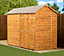 Empire Modular Apex 6x8 dipped treated tongue and groove wooden garden shed double door (6' x 8' / 6ft x 8) (6x8)