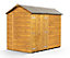 Empire Modular Apex 6x8 dipped treated tongue and groove wooden garden shed double door (6' x 8' / 6ft x 8) (6x8)
