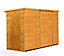 Empire Modular Pent 10x4 dipped treated tongue and groove wooden garden shed single door (10' x 4' / 10ft x 4ft) (10x4)