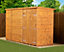 Empire Modular Pent 10x4 dipped treated tongue and groove wooden garden shedDouble Door (10' x 4' / 10ft x 4ft) (10x4)