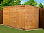 Empire Modular Pent 12x6 dipped treated tongue and groove wooden garden shed double door (12' x 6' / 12ft x 6ft) (12x6)