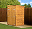 Empire Modular Pent 4x4 dipped treated tongue and groove wooden garden shed double door (4' x 4' / 4ft x 4ft) (4x4)