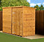 Empire Modular Pent 8x4 dipped treated tongue and groove wooden garden shed single door  (8' x 4' / 8ft x 4ft) (8x4)