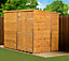 Empire Modular Pent 8x6  dipped treated tongue and groove wooden garden shed double door (8' x 6' / 8ft x 6ft) (8x6)