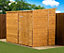 Empire Modular Pent 8x6 dipped treated tongue and groove wooden garden shed single door No Windows (8' x 6' / 8ft x 6ft) (8x6)