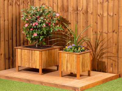 Empire Sheds Wooden Planters Set