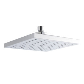 Empire Square Easyclean Fixed Head, 200mm - Chrome - Balterley