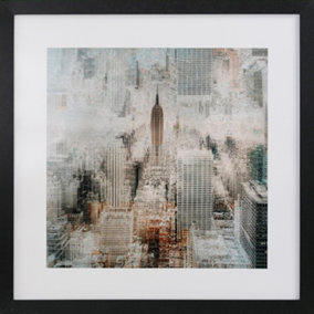 Empire State of Mind - Carmine Chiriaco - 40 x 40cm Framed Print