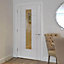Emral White Glazed Internal Door - Finished