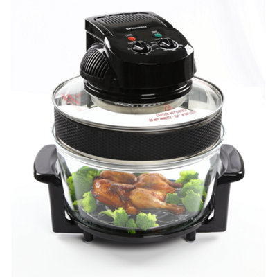 Tower T14001 Health Halogen Low Fat Air Fryer with Removable Glass