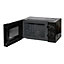 EMtronics 20 Litre Black Microwave 700W With Defrost and 35 Minute Timer
