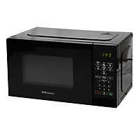 EMtronics 28 Litre Black 900W Microwave With 1200W Grill, Timer and Preset Menu