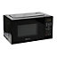 EMtronics 28 Litre Black 900W Microwave With 1200W Grill, Timer and Preset Menu