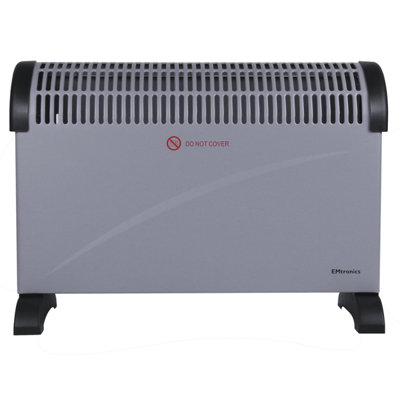 EMtronics 2KW Convector Heater Radiator - Grey