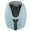 EMtronics Digital Large 4.5L Air Fryer with 60 Minute Timer - Aqua Blue