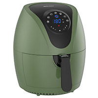 EMtronics Digital Large 4.5L Air Fryer with 60 Minute Timer - Sage Green