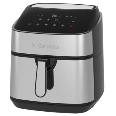 EMtronics Digital Large 9 Litre Air Fryer With 99 Minute Timer ...