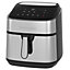 EMtronics Digital Large 9 Litre Air Fryer with 99 Minute Timer - Stainless Steel
