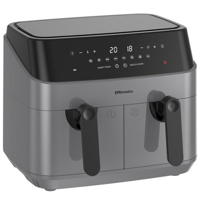 9 Liter Double Basket Air Fryer - Beper