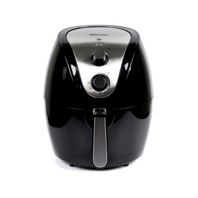 EMtronics Double Basket Air Fryer Large Digital 9 Litre Dual with