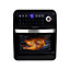 EMtronics EMAFO12LD Digital 12L Oven Combi Digital Air Fryer with Timer - Black