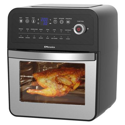 Schallen Healthy Eating Low Fat Large Digital Twin Dual Air Fryer with Double  Drawer Non-Stick Cook Frying Trays