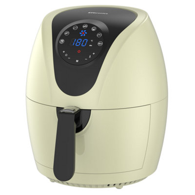 EMtronics EMDAF45LCR Digital Large 4.5L Air Fryer With 60 Minute Timer ...