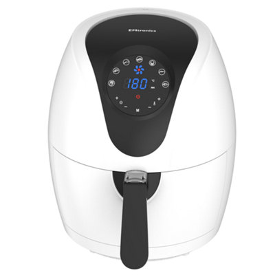 EMtronics EMDAF45LCR Digital Large 4.5L Air Fryer with 60 Minute