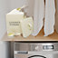 Enamel Home Sweet Cream Storage Tin Kitchen Retro Container Laundry Powder Jar